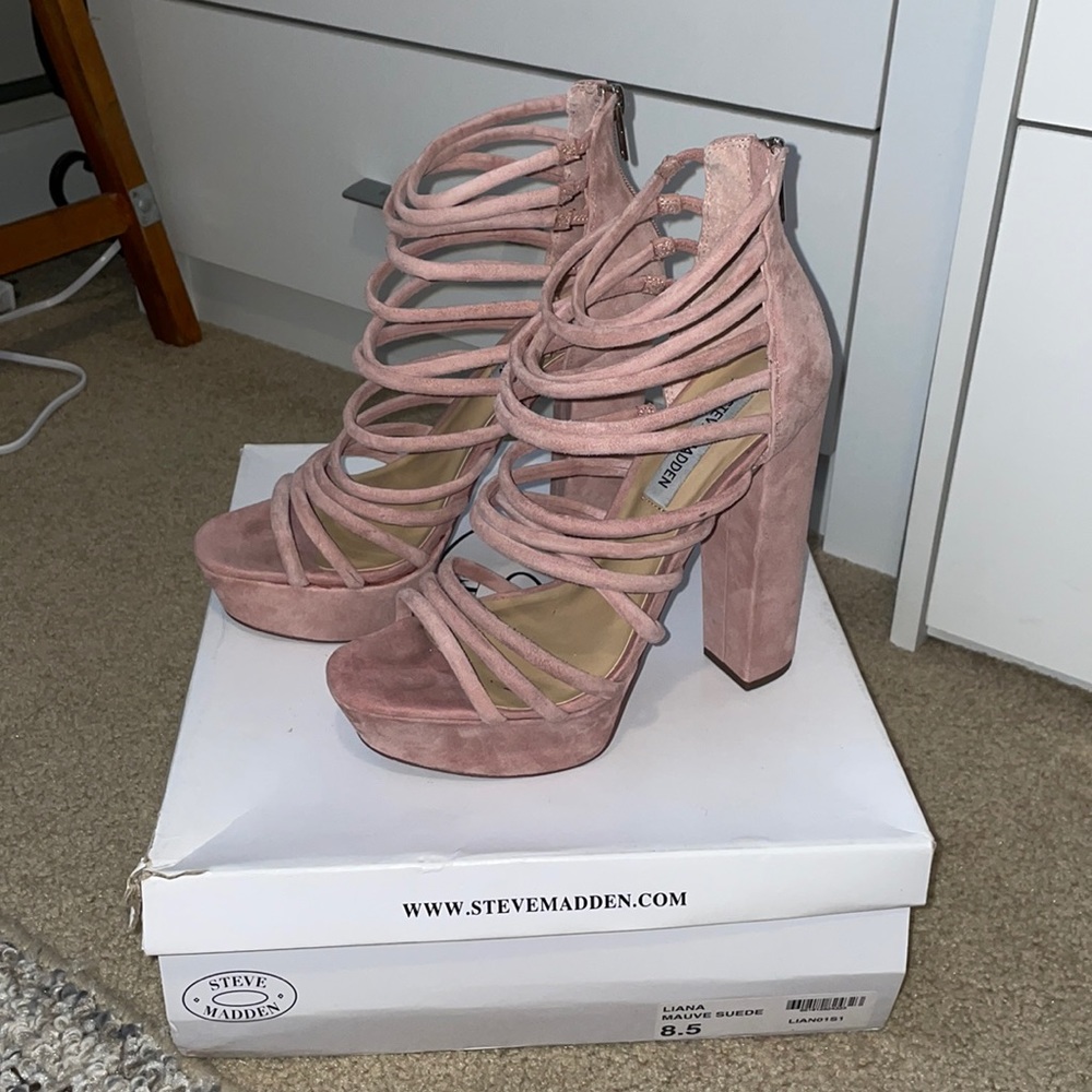 Steve Madden pink heels